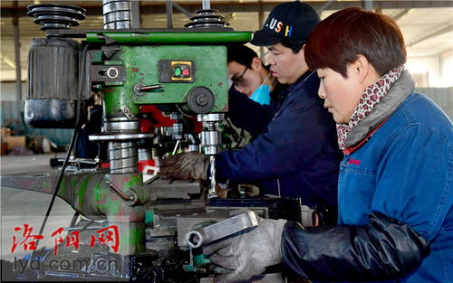 伊川縣趙溝村汽車零部件加工廠助村民就近務(wù)工增收